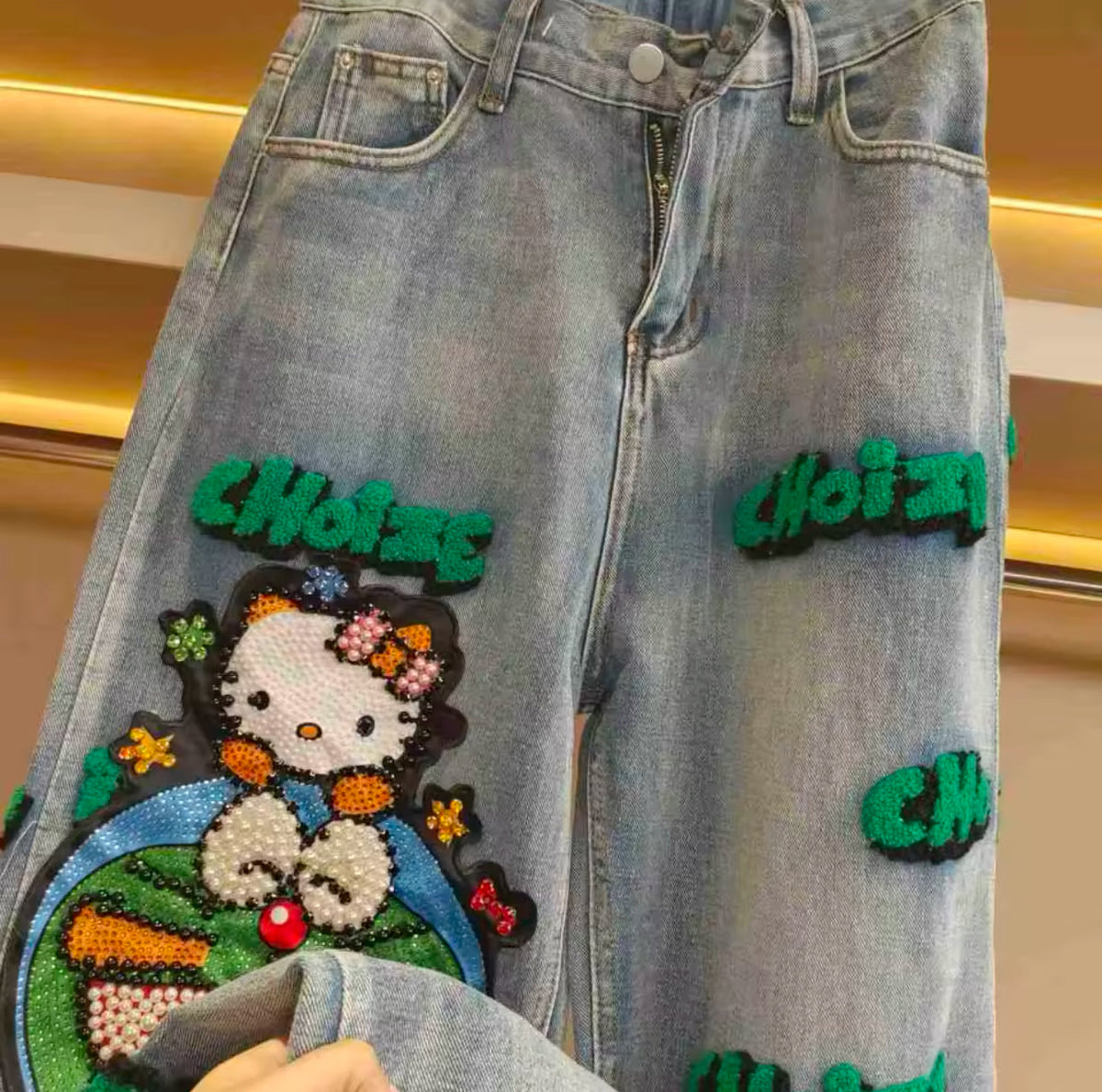 HK Stitched Jeans
